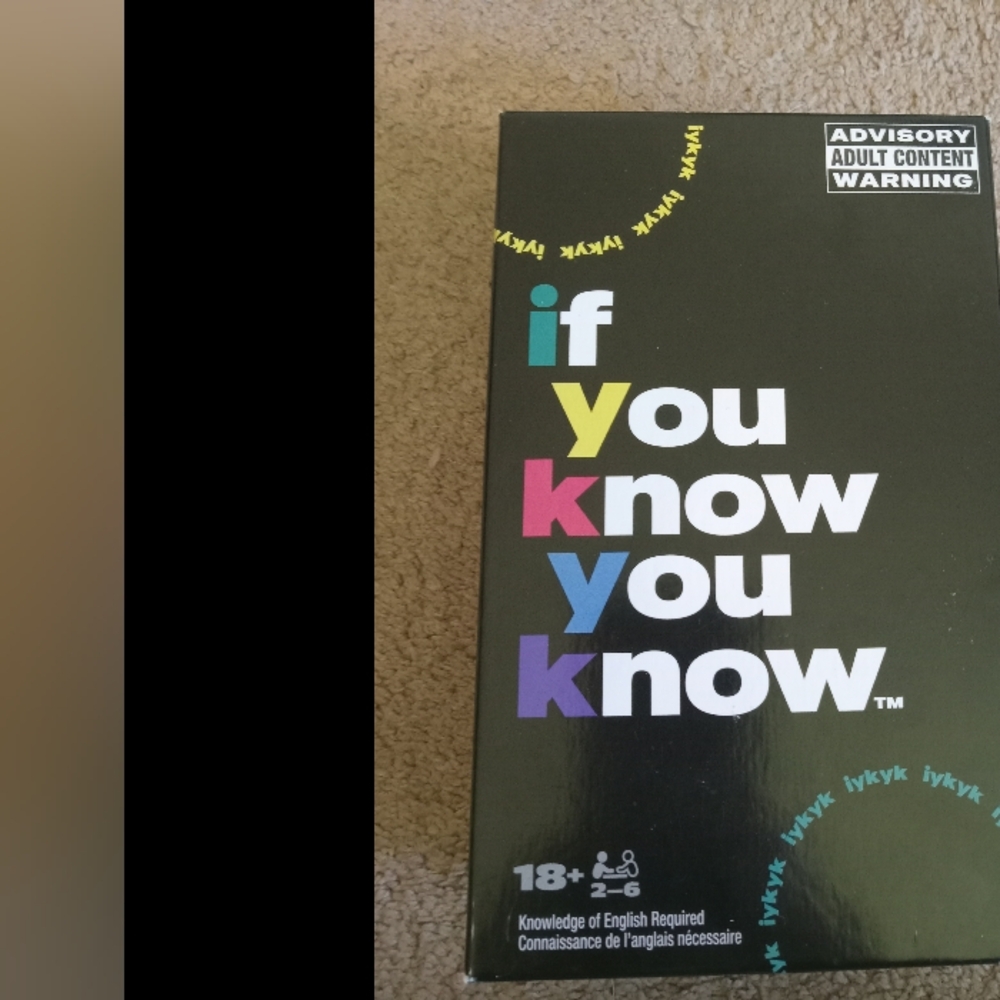 If You Know You Know Card Game